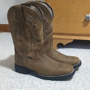 Brown Western Cowboy Boots